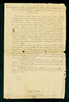 Bristol petition to expand suffrage to non-landowners, 1829